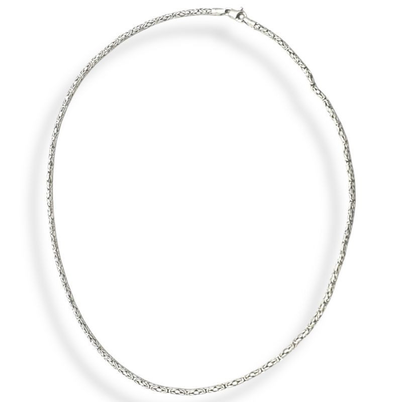 COLLIER OR BLANC 42CM 18CT 16.85GRS COLLIER OR BLANC 42CM 18CT 16.85GRS
