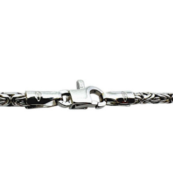 COLLIER OR BLANC 42CM 18CT 16.85GRS