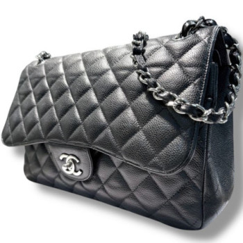 SAC CHANEL NOIR  JUMBO