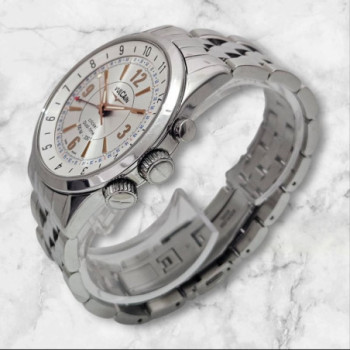 MONTRE VULCAIN CRICKET DUAL TIME + LIVRET +MAILLONS 100105.019