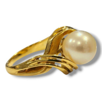 BAGUE OR 18CT 7.66GR T50