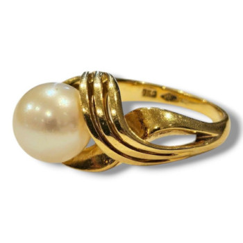 BAGUE OR 18CT 7.66GR T50