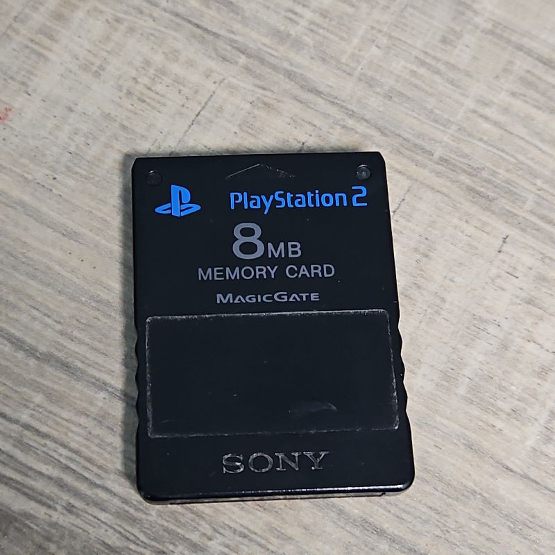 CARTE MEMOIRE PS2 NOIR 8MB CARTE MEMOIRE PS2 NOIR 8MB