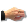 BAGUE PIAGET POSSESSION T.54 8 DIAMANTS OR ROSE 7.31GR