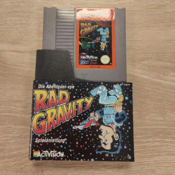 THE ADVENTURES OF RAD GRAVITY NES