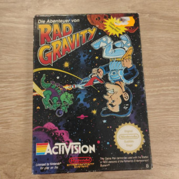 THE ADVENTURES OF RAD GRAVITY NES
