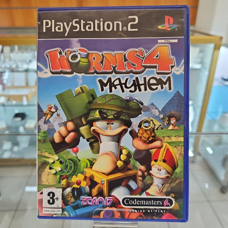 WORMS 4 MAYHEM PS2 WORMS 4 MAYHEM PS2
