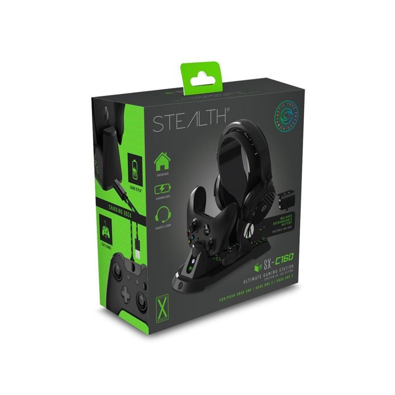 XBOX ONE CHARGER ULTIMATE GAMING STATION C6-100 BLACK XBOX ONE CHARGER ULTIMATE GAMING STATION C6-100 BLACK