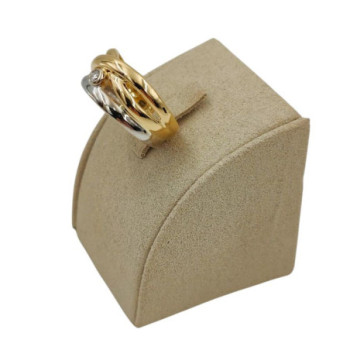 BAGUE OR JAUNE/BLANC 18CT 7.5GR DMT