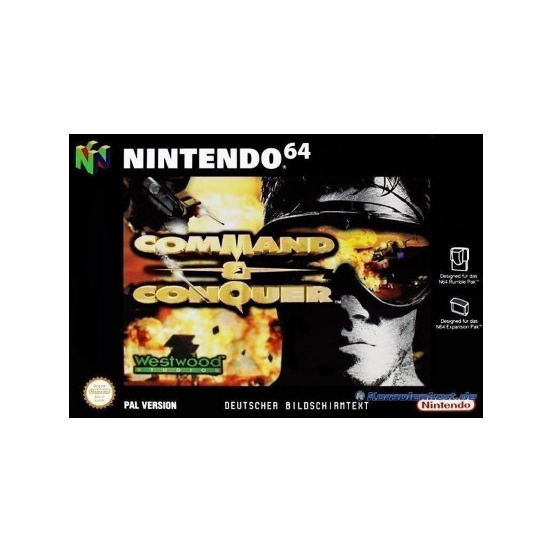 N64 - COMMAND & CONQUER