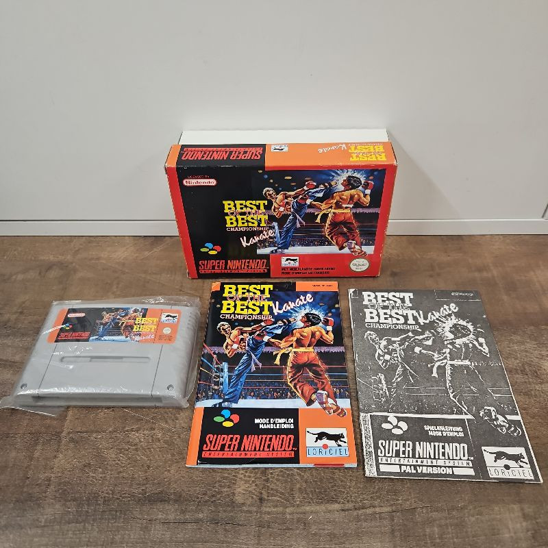 BEST OF THE BEST SUPER NINTENDO + BOITE NOTICE BEST OF THE BEST SUPER NINTENDO + BOITE NOTICE