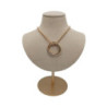 COLLIER CARTIER TRINITY 3 ORS 18 CT CHAINE OR ROSE 18 CT 20.22 GR