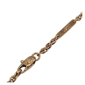 COLLIER CARTIER TRINITY 3 ORS 18 CT CHAINE OR ROSE 18 CT 20.22 GR