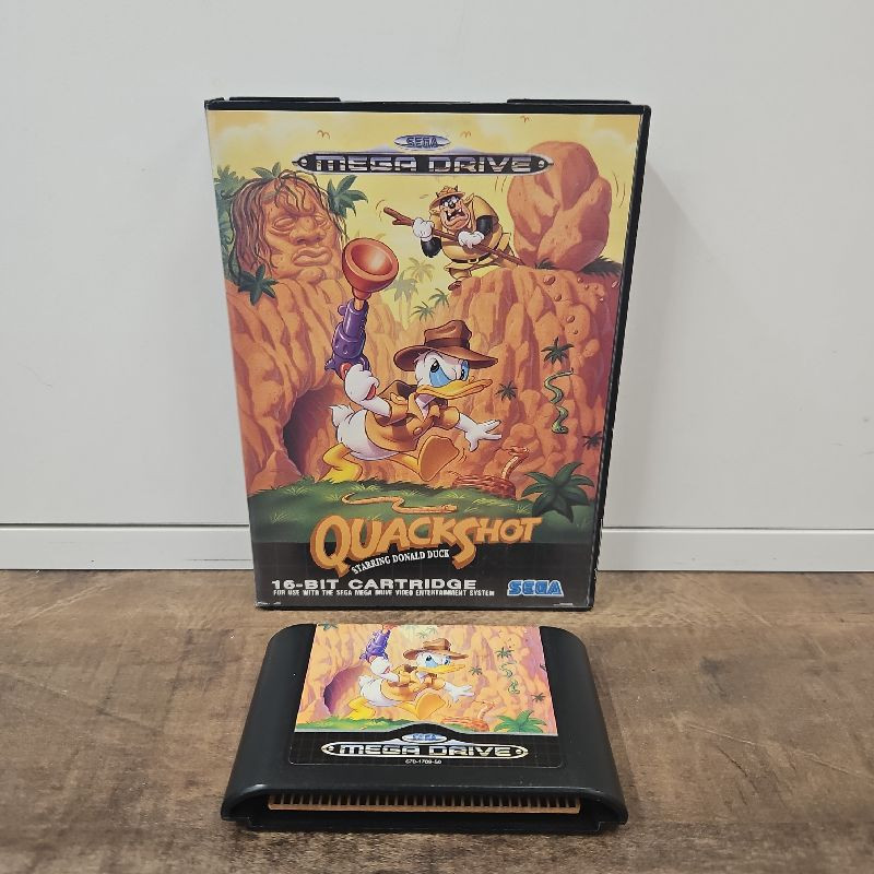 QUACKSHOT MEGA DRIVE QUACKSHOT MEGA DRIVE