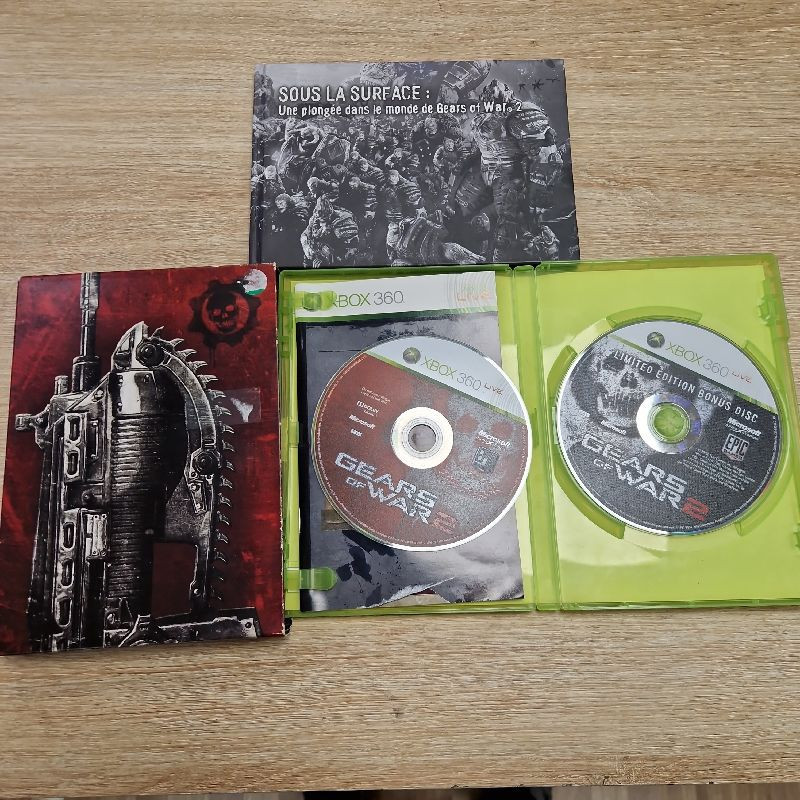 GEARS OF WAR 2 LIMITED EDITION XBOX360 GEARS OF WAR 2 LIMITED EDITION XBOX360