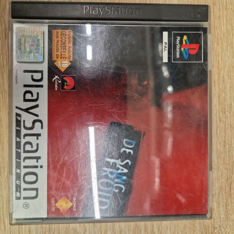 DE SANG FROID PLATINIUM PS1 SANS NOTICE DE SANG FROID PLATINIUM PS1 SANS NOTICE