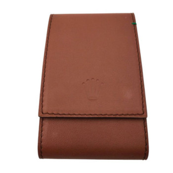 ETUI DE VOYAGE ROLEX EN CUIR 1 MONTRE