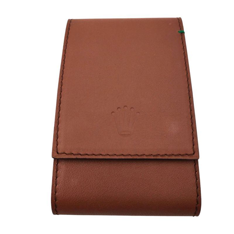 ETUI DE VOYAGE ROLEX EN CUIR 1 MONTRE ETUI DE VOYAGE ROLEX EN CUIR 1 MONTRE