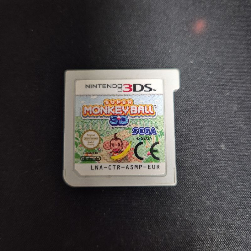 SUPER MONKEY BALL 3D - 3DS SANS BOITE SUPER MONKEY BALL 3D - 3DS SANS BOITE