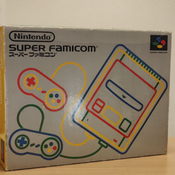 CONSOLE NINTENDO SUPER FAMICOM EN BOITE SNES JAPON JAP