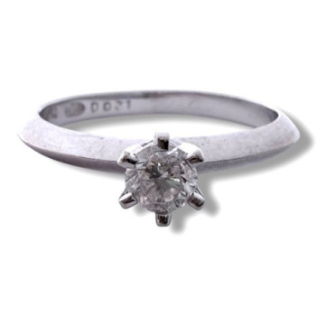 BAGUE OR 18CT BRILLANT