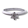 BAGUE OR 18CT BRILLANT