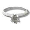 BAGUE OR 18CT BRILLANT