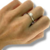 BAGUE OR 18CT BRILLANT