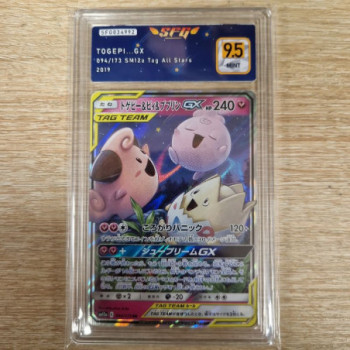 TOGEPI & CLEFFA & IGGLYBUFF GX SM12A TAG ALL STARS SFG 9.5