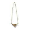 COLLIER GILBERT ALBERT OR 18CT (750) AVEC DIAMANTS 19.17GRS
