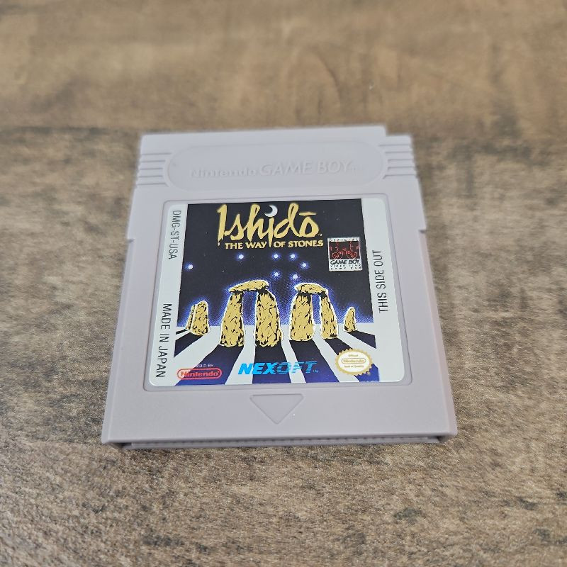 ISHIDO THE WAY OF STONES GAME BOY (CARTOUCHE UNIQUEMENT) ISHIDO THE WAY OF STONES GAME BOY (CARTOUCHE UNIQUEMENT)