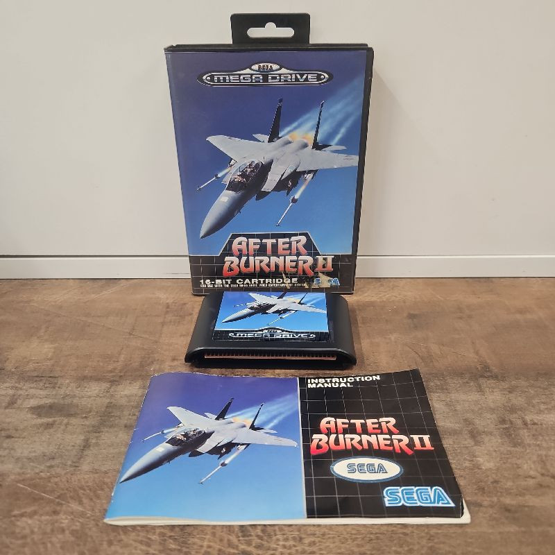 AFTER BURNER II SEGA GENESIS + NOTICE AFTER BURNER II SEGA GENESIS + NOTICE