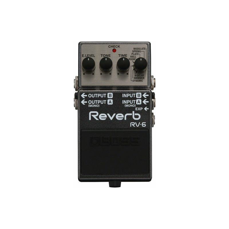 Boss RV-6 Digital Delay/Reverb Guitar Effects Pedal Boss RV-6 Digital Delay/Reverb Guitar Effects Pedal