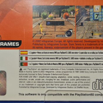 SLAM TENNIS PS2