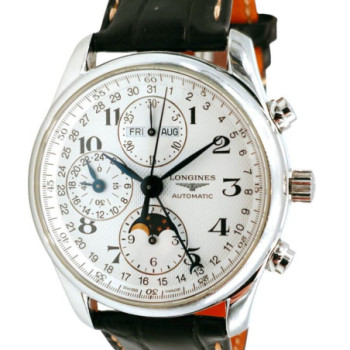 LONGINE MASTER COLLECTION MOON PHASE 40MM AUTOMATIC 2.673.4.783