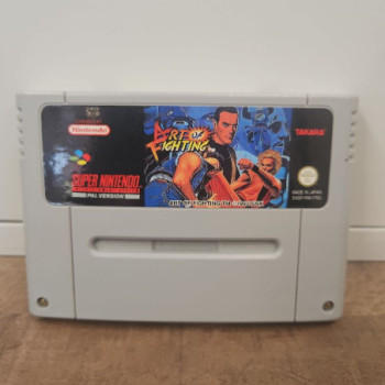 ART OF FIGHTING SUPER NINTENDO (CARTOUCHE SEULE)
