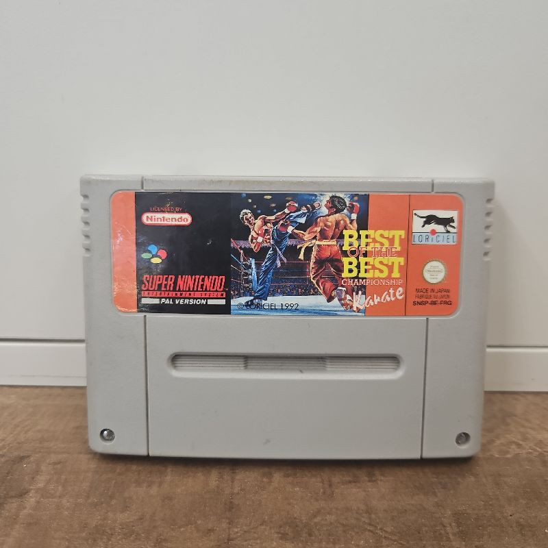 BEST OF THE BEST SUPER NINTENDO (CARTOUCHE SEULE) BEST OF THE BEST SUPER NINTENDO (CARTOUCHE SEULE)