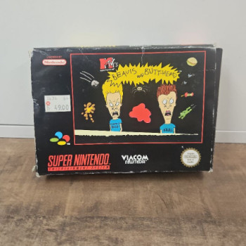 BEAVIS AND BUTTHEAD SUPER NINTENDO COMPLET