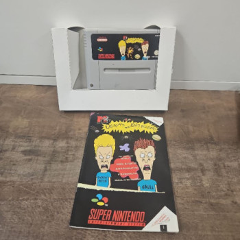 BEAVIS AND BUTTHEAD SUPER NINTENDO COMPLET