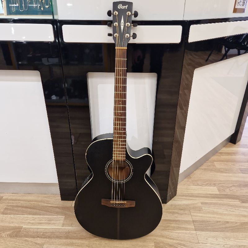CORT SFX1F BK GUITARE FOLK ELECTRO ACOUSTIQUE NOIR