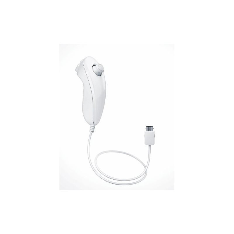 MANETTE NINTENDO WII NUNCHUK BLANC MANETTE NINTENDO WII NUNCHUK BLANC