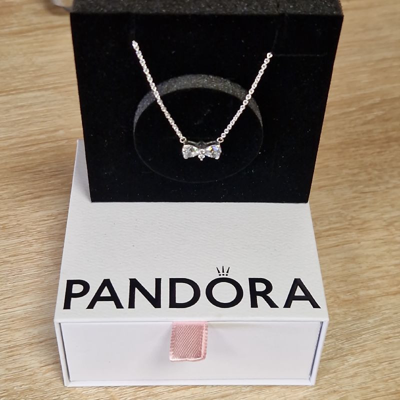 COLLIER PANDORA TIMELESS NOEUD ARGT 925