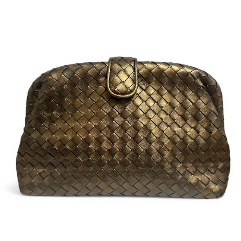 POCHETTE BOTTEGA VENETA BRONZE POCHETTE BOTTEGA VENETA BRONZE