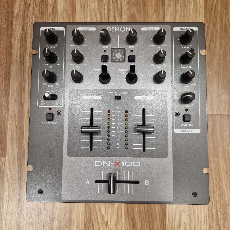 MIXER DENON DN-X100 2-CHANNEL MIXER DENON DN-X100 2-CHANNEL