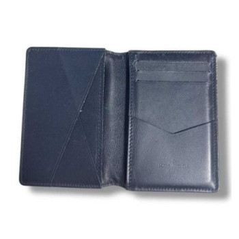 PORTE CARTE LOUIS VUITTON NAVY DENIM MONOGRAM
