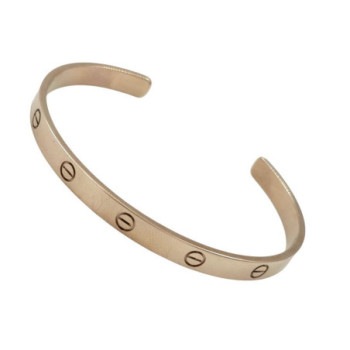 BRACELET CARTIER LOVE OR GRIS 18K T.20 27.89GR