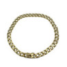 BRACELET EN OR 750 + BRILLANTS 14.55GRS