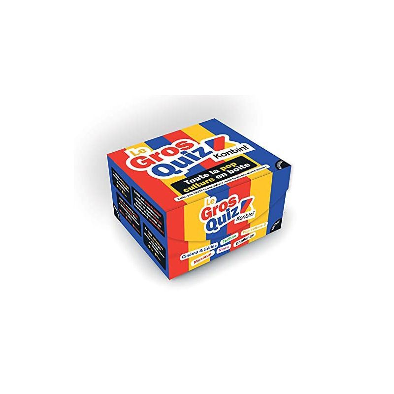LE GROS QUIZ KONBINI: TOUTE LA POP CULTURE EN BOTE ! LE GROS QUIZ KONBINI: TOUTE LA POP CULTURE EN BOTE !
