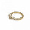 BAGUE CHOPARD HAPPY DIAMONDS OR JAUNE 750 82/2891-20 6.24GRS