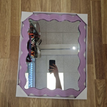 MIROIR FLUCTUS MURAL H50 L1.5 CM